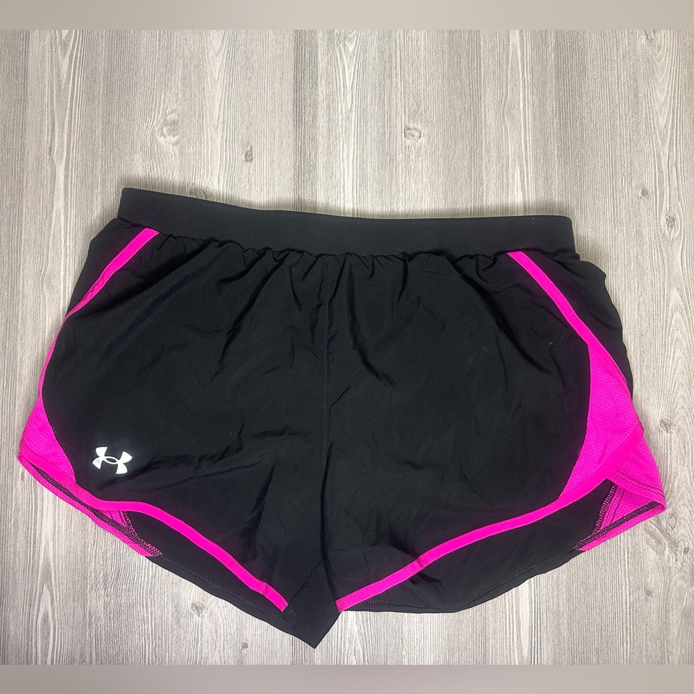 Under Armour - Fly By 2.0 - Black/Pink - Sz Medium